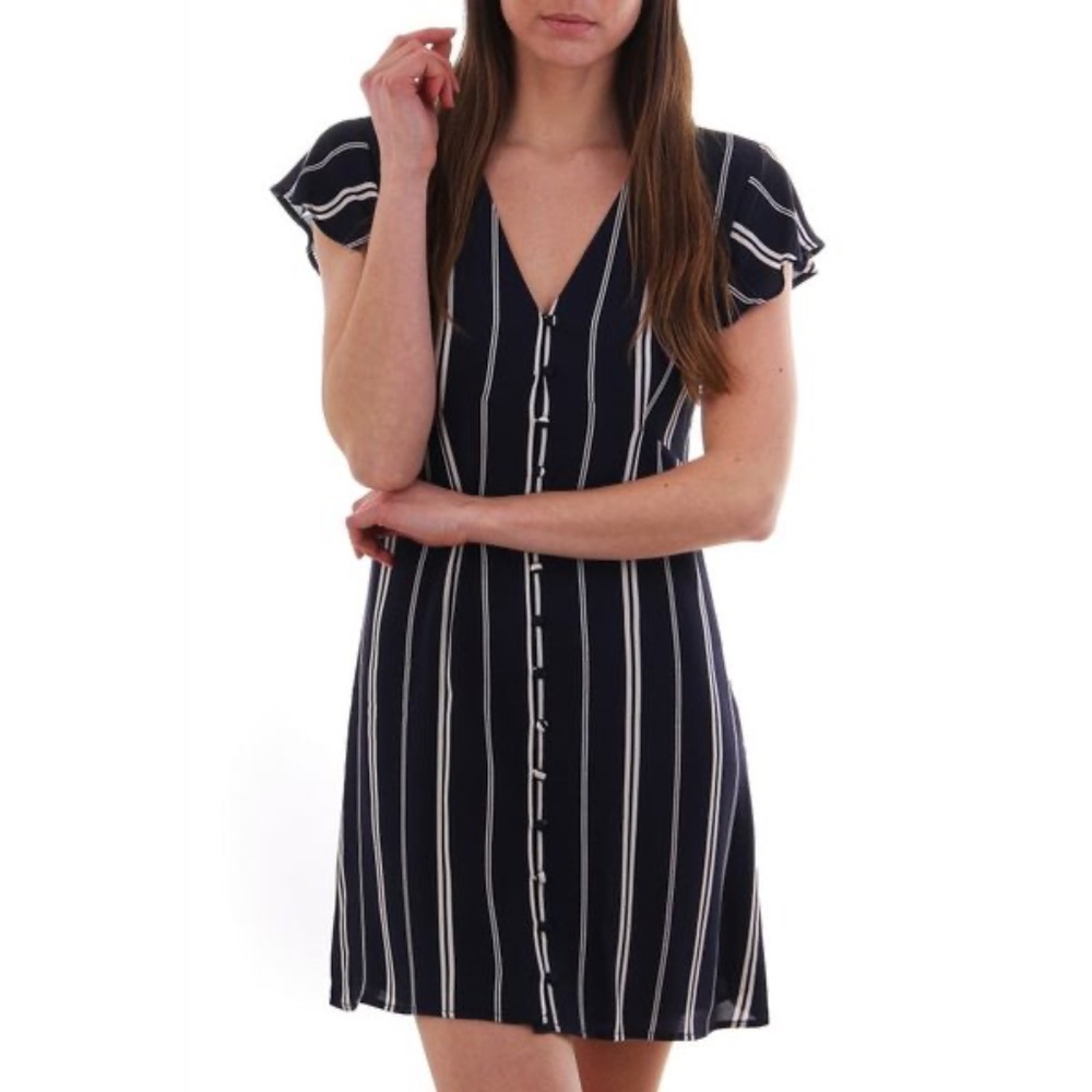 NWT RAILS Helena Admiral Striped Dress
